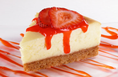 cheese cake morango