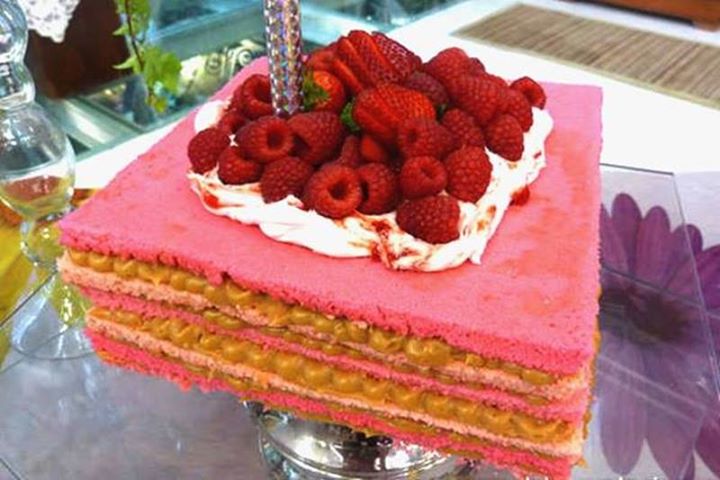 Naked Cake Receitas Comidas