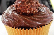 cupcake de ferrero rocher e nutella