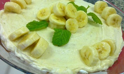 mousse-de-banana-cremoso