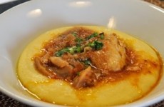 Polenta-frango-ensopado