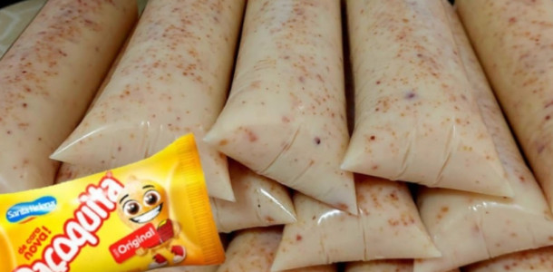 Geladinho gourmet de paçoquinha,perfeito nesse calorzão